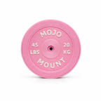 Pink MOJO Mount magnetic phone mount on a white background