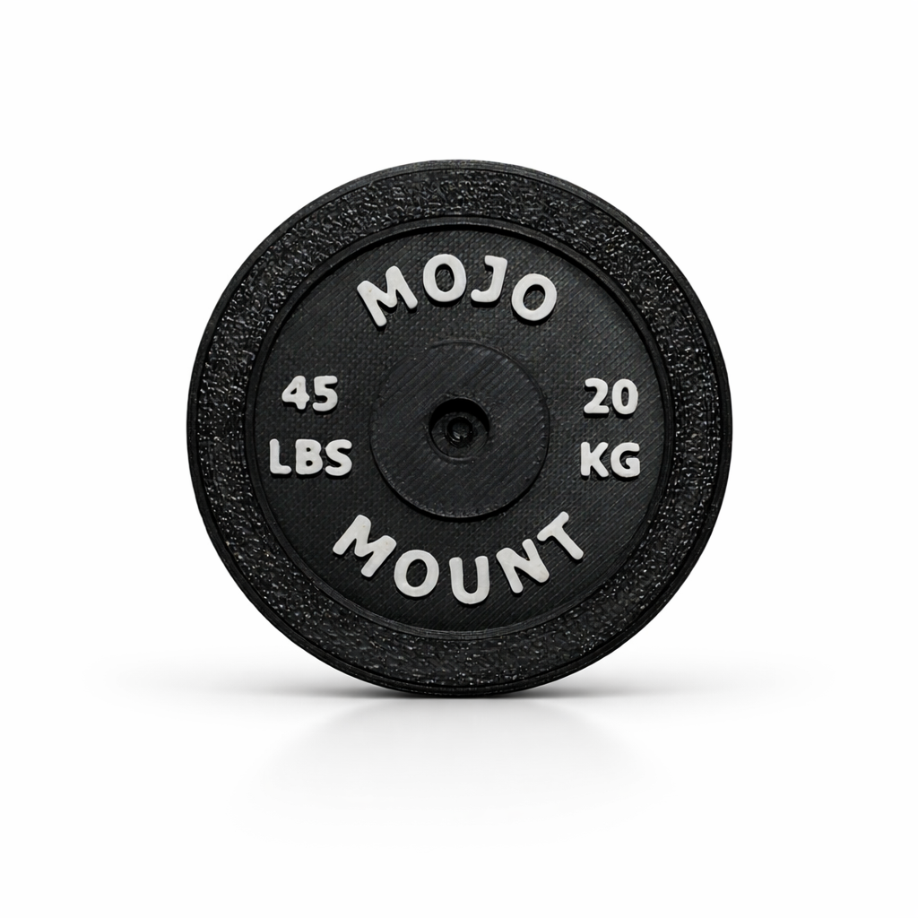 Original Black MOJO Mount magnetic phone mount on a white background