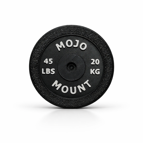 Original Black MOJO Mount magnetic phone mount on a white background